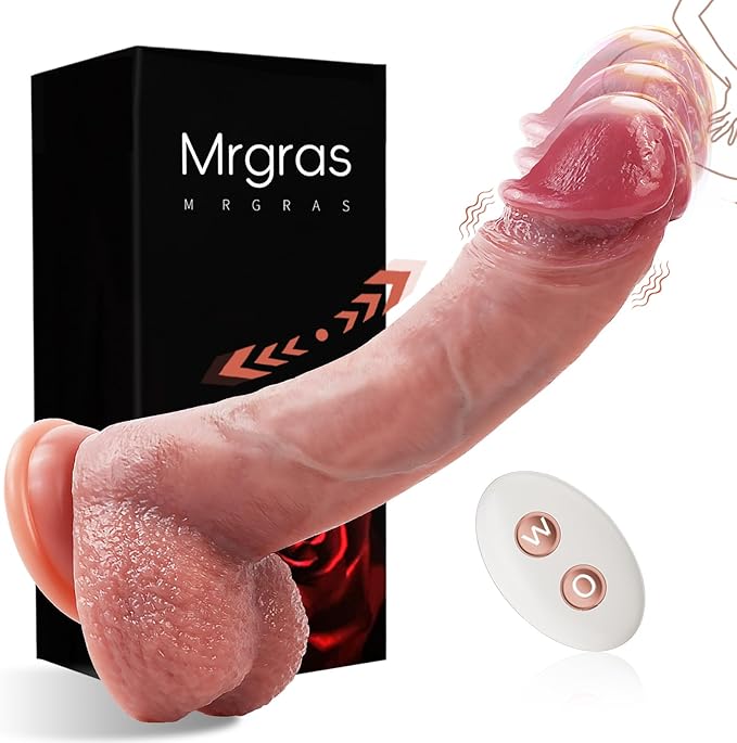 8.5 MRGRAS REALISTIC THRUSTING DILDO VIBRATOR