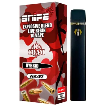 Snipe THCP Live Resin Disposable 1G - AK47 - Hybrid