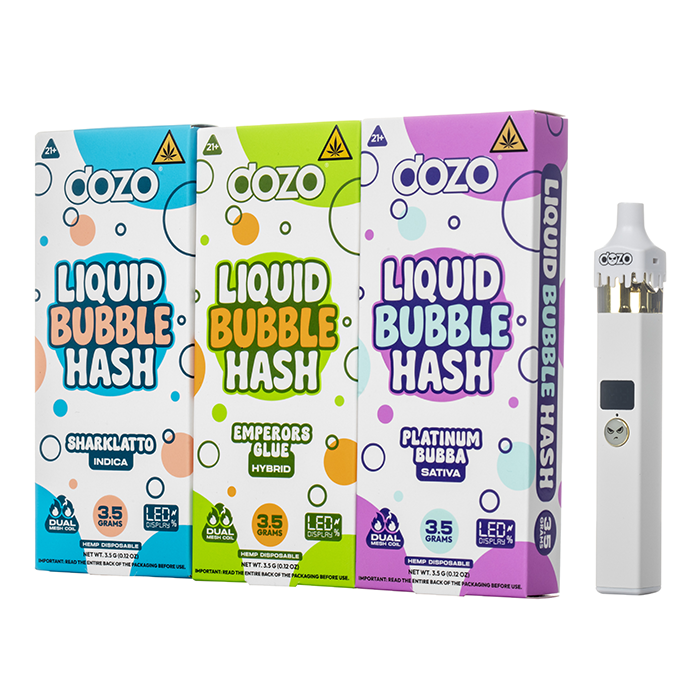 DOZO Liquid Bubble Hash Disposable 3.5g In Pakistan