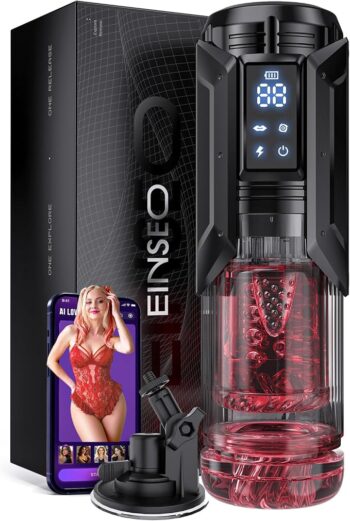 EINSEO Sex Toys for Men Penis Pump-Waterproof Male Masturbator In Pakistan