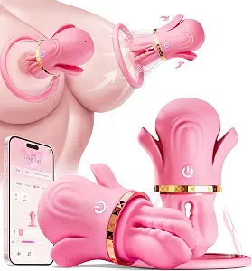1 Pair Nipple Clamp Rose Sex Toys In Pakistan