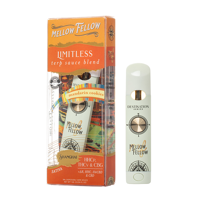 Mellow Fellow Spinners Limitless Blend Disposable 1G in pakistan