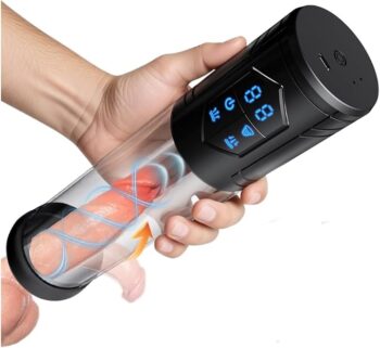 Automatic Electric Penis Pump, 8-Level Vacuum Control with Cock Rings In Pakistan