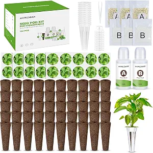 Ahopegarden 132pcs Hydroponic Pods Kit In Pakistan