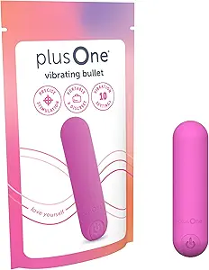 Plus One Bullet Vibrator for Women - Silicone Mini Vibrator Pink Mini In Pakistan