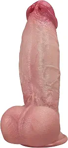 7 Inch Girth Huge Thick Dildo,Dual Density Silicone with Strong Suction Cup In Pakistan