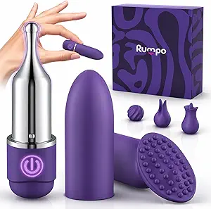 Mini Bullet Vibrator Kit with 5 Attachments In Pakistan