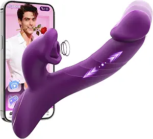 Toendi Sucking Vibrator Rabbit Sex Toy, Nipple Clit Sucker Dildo In pakistan