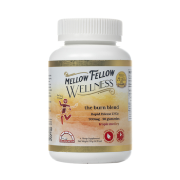 Mellow Fellow Wellness Burn Blend Gummies 300mg in pakistan