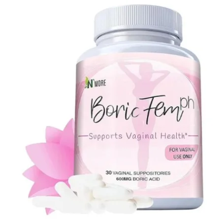 N'More Boric Fem pH Acid Vaginal Suppositories in Pakistan