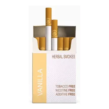 Honeyrose Herbal Cigarettes "VANILLA" Flavor, 100% Tobacco & Nicotine FREE In Pakistan