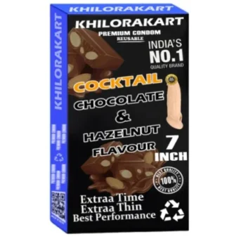 7 Inch Silicone Reusable Condom In Pakistan