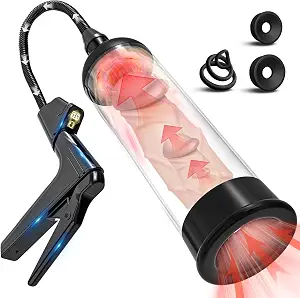 UTIMI Sex Toy Penis Pump Enlarger with 3 Rings 2 Sleeves In Pakistan