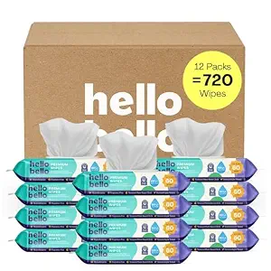 Hello Bello Premium Fragrance-Free Baby Wipes with Chamomile In Pakistan