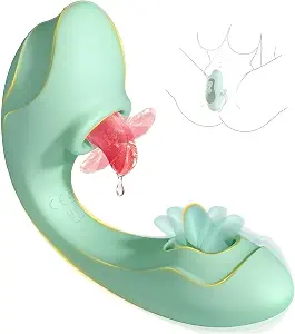 4IN1 G Spot Vibrator Dildo Sex Toy Tongue Toys for Women In Pakistan