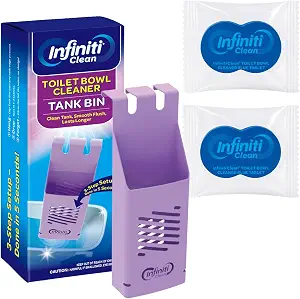 Toilet Tank Tablet Holder with Blue Toilet Bowl Tablets In Pakistan
