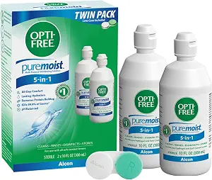 Opti-Free Puremoist Multi-Purpose Disinfecting Solution with Lens Case In Pakistan