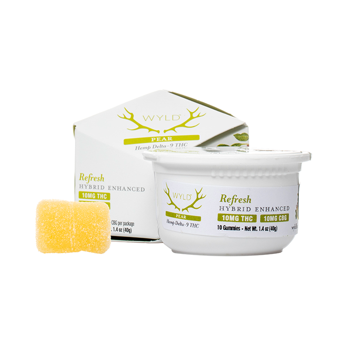 Wyld Delta 9 + CBG Refresh Gummies 200mg