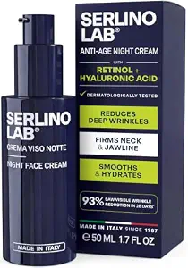 SerlinoLab Night Face Cream for Men In Pakistan