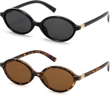 ViewJoy Retro Oval Sunglasses for Women In Pakistan