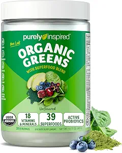 Purely Inspired Organic Greens Powder Superfood Smoothie Mix In Pakistan