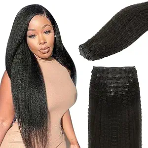Lashey Seamless Clip in Hair Extensions Real Human Hair In Pakistan