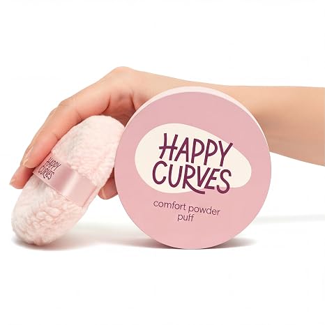 HAPPY CURVES Dusting Powder Puff for Women In Pakistan