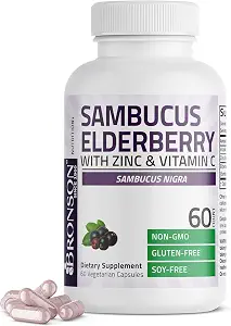 Bronson Elderberry with Zinc & Vitamin C Triple Immune Support In Pakistan