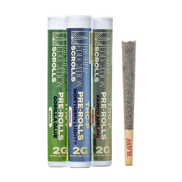 Higher Education Scrolls THCP Prerolls 2G In Pakistan