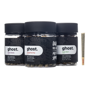 Ghost THCA Diamond Infused Prerolls 75G