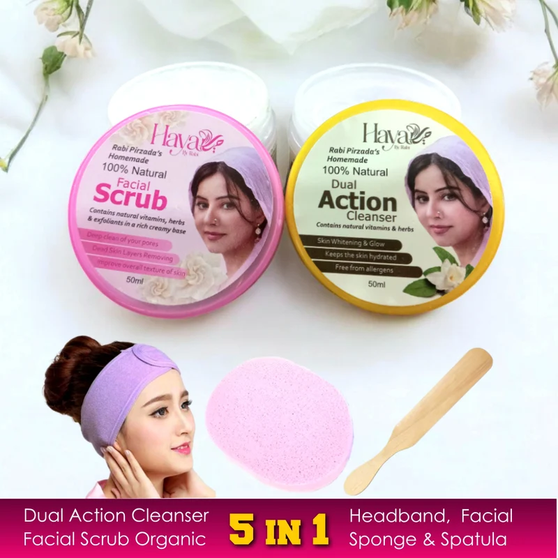 Facial Kit (Organic) 5 in 1 In Pakistan