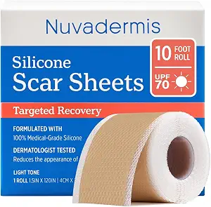 NUVADERMIS Silicone Scar Sheets for Surgical Scars In Pakistan