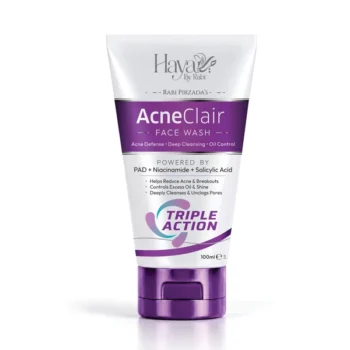AcneClair Face Wash - Salicylic Acid + Niacinamide | Haya by Rabi In Pakistan