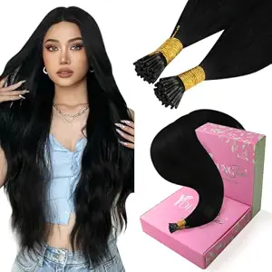 YoungSee I Tips Hair Extensions Human Hair Black In Pakistan
