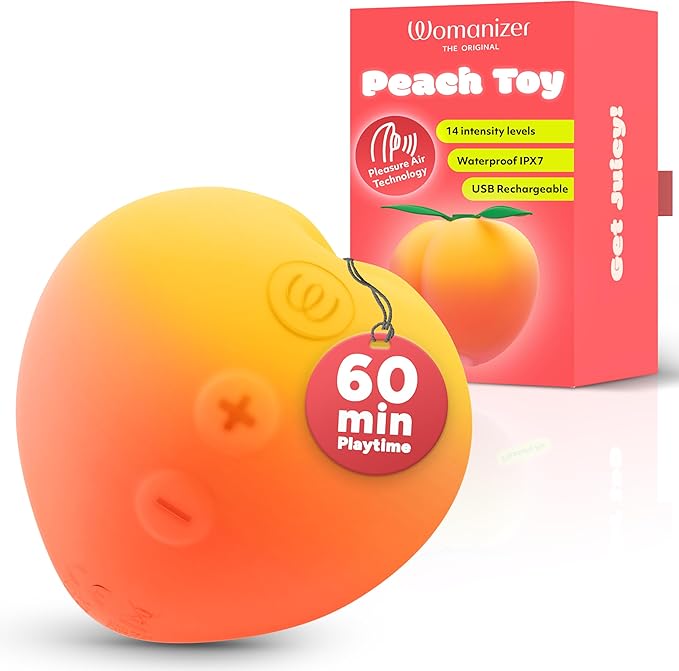 Womanizer Peach Sex Toy Clitoral Stimulator In Pakistan