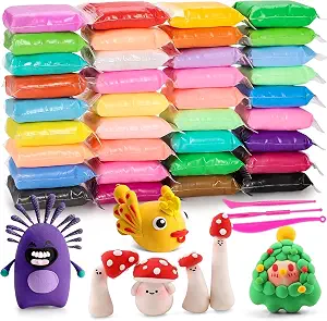 EDIFON Air Dry Clay 36 Colors Foam Magic In Pakistan