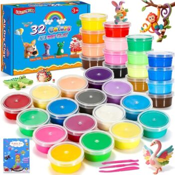 ifergoo Air Dry Clay Kit - 32 Colors Magic In Pakistan