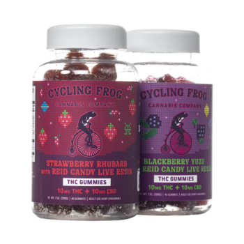 Cycling Frog Reid Candy THC Live Resin Gummies 400MG In Pakistan