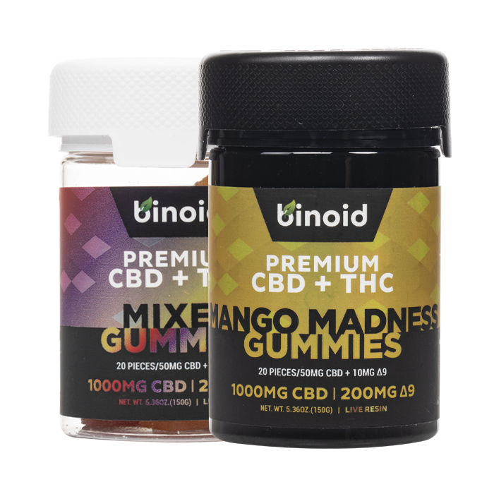 Binoid CBD + Delta-9 THC Gummies 1200mg In Pakistan