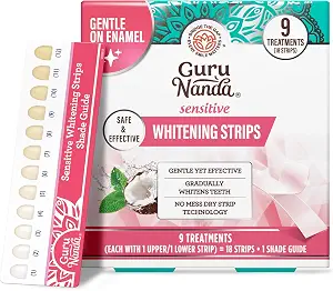 GuruNanda Sensitive Teeth Whitening Strips In Pakistan