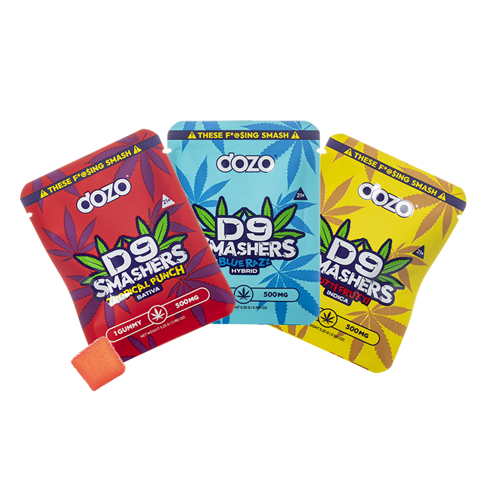 DOZO D9 Smashers Gummy 500mg