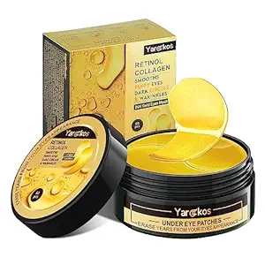 60 Pcs 24K Gold Under Eye Patches In Pakistan