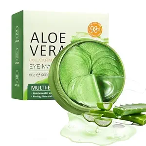 Eakroo Under Eye Patches - 60PCS Aloe Vera Eye Patches In Pakistan