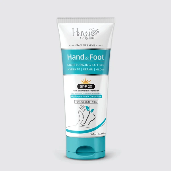 Hand & Foot Moisturizing Lotion – Haya by Rabi In Pakistan